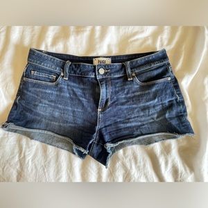 Paige denim jean shorts